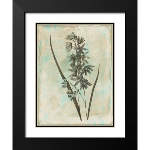 Earthy Blend Black Modern Wood Framed Art Print with Double Matting by Grey, Jace