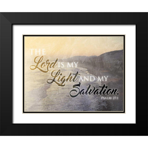 Lord Sunset Black Modern Wood Framed Art Print with Double Matting by Grey, Jace