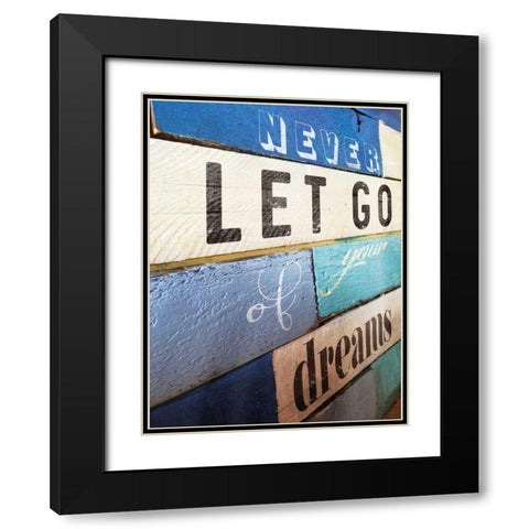 Ocean City Dreaming Black Modern Wood Framed Art Print with Double Matting by Grey, Jace