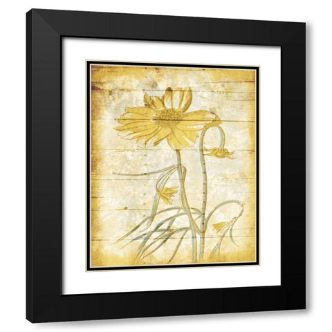 Calm Day Breeze Black Modern Wood Framed Art Print with Double Matting by Grey, Jace