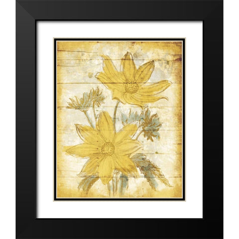 Calm Day Breeze Mate Black Modern Wood Framed Art Print with Double Matting by Grey, Jace