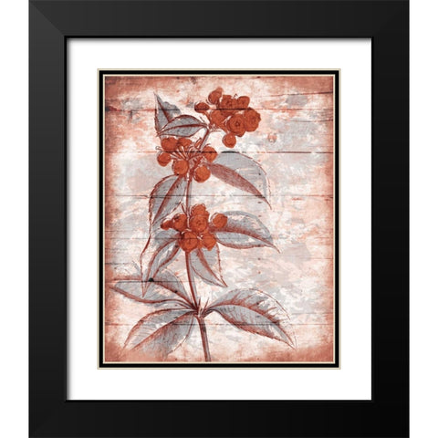 Calm Day Heat Black Modern Wood Framed Art Print with Double Matting by Grey, Jace