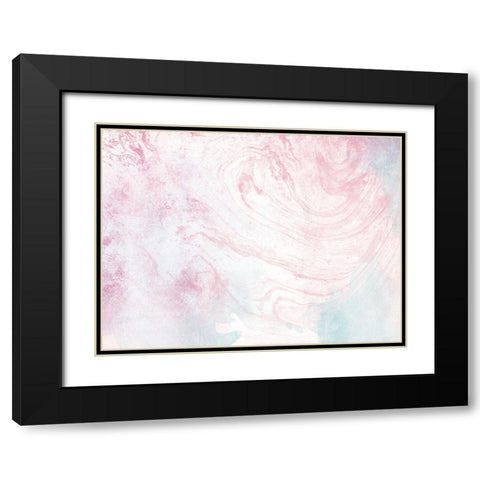 Ice Cream Galaxy Black Modern Wood Framed Art Print with Double Matting by Grey, Jace