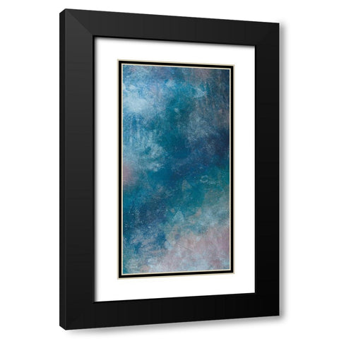 Neutral Galaxy Black Modern Wood Framed Art Print with Double Matting by Grey, Jace