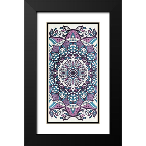 WaterLust Mate Black Modern Wood Framed Art Print with Double Matting by Grey, Jace