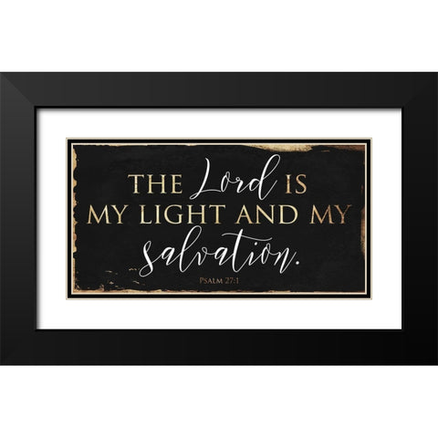 Love Black Modern Wood Framed Art Print with Double Matting by Grey, Jace