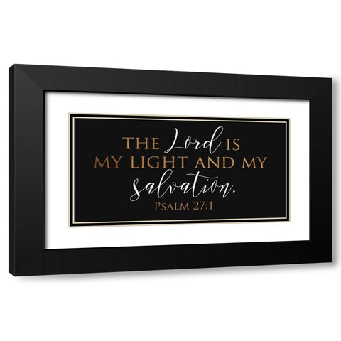 Love Salvation Black Modern Wood Framed Art Print with Double Matting by Grey, Jace