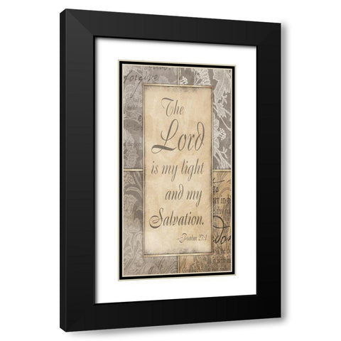 Light And My Salvation Black Modern Wood Framed Art Print with Double Matting by Grey, Jace