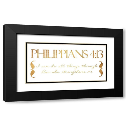 I Can Do All Black Modern Wood Framed Art Print with Double Matting by Grey, Jace