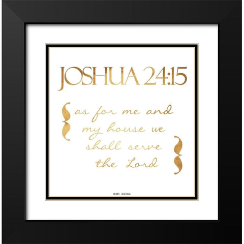 My House Black Modern Wood Framed Art Print with Double Matting by Grey, Jace
