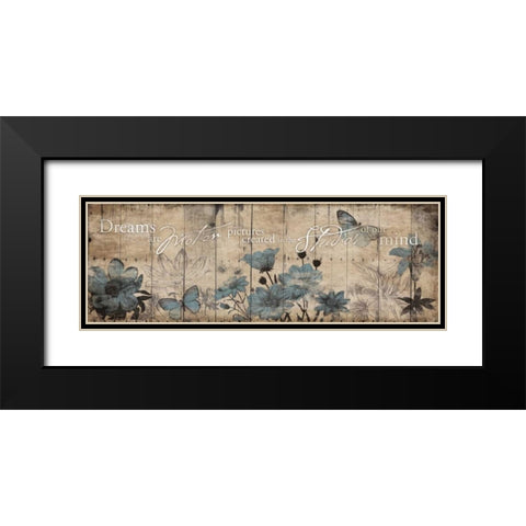 Studios Of Our Mind Black Modern Wood Framed Art Print with Double Matting by Grey, Jace