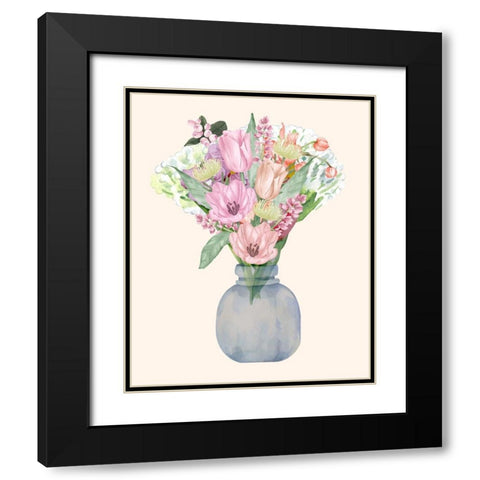 Night Of Romance 3 Black Modern Wood Framed Art Print with Double Matting by Keith, Jesse