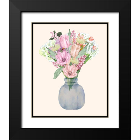 Night Of Romance 3 Black Modern Wood Framed Art Print with Double Matting by Keith, Jesse