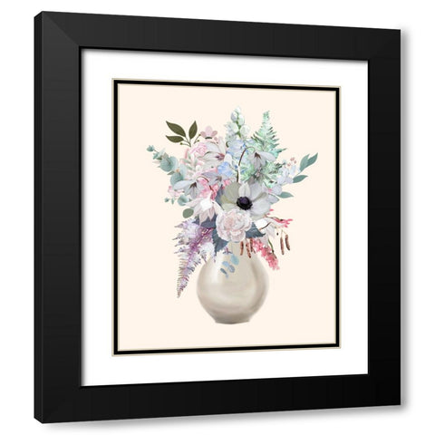 Night Of Romance 5 Black Modern Wood Framed Art Print with Double Matting by Keith, Jesse