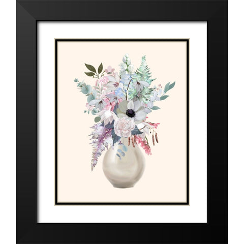 Night Of Romance 5 Black Modern Wood Framed Art Print with Double Matting by Keith, Jesse