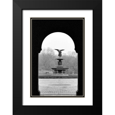 Central Park Diptych A Black Modern Wood Framed Art Print with Double Matting by Grey, Jace
