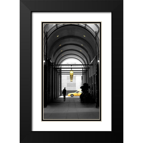 HR BandW 1 Black Modern Wood Framed Art Print with Double Matting by Pica, Jeff