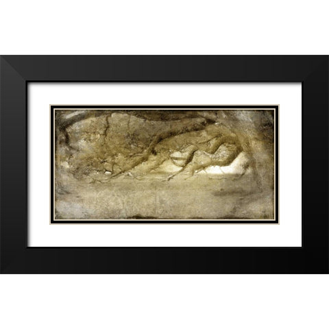 Evergreen Dawn Black Modern Wood Framed Art Print with Double Matting by Allen, Kimberly