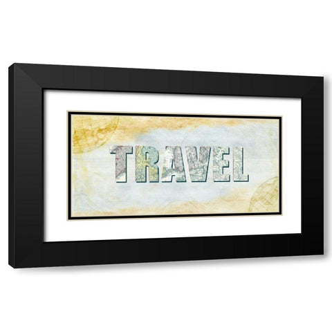 Wander 5 Black Modern Wood Framed Art Print with Double Matting by Allen, Kimberly