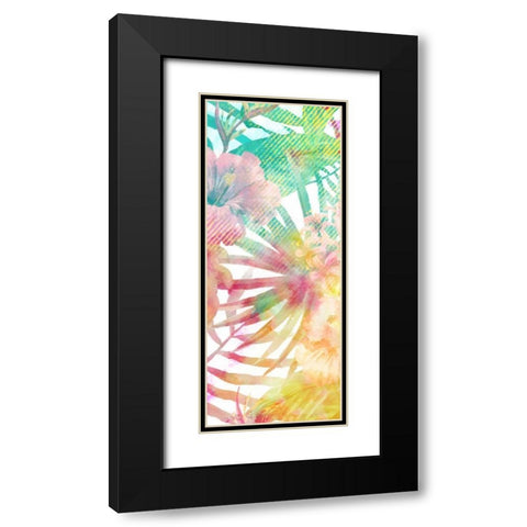 Tropical Brights 1 Black Modern Wood Framed Art Print with Double Matting by Allen, Kimberly