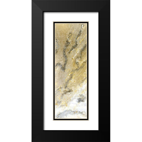 Mood 1 Black Modern Wood Framed Art Print with Double Matting by Allen, Kimberly