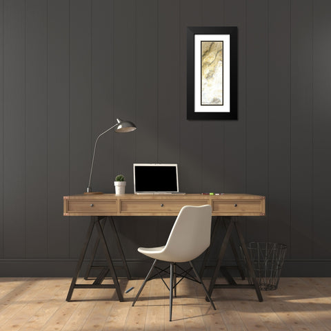 Mood 2 Black Modern Wood Framed Art Print with Double Matting by Allen, Kimberly