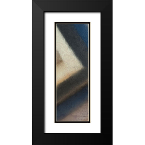 Colbalt Corner A Black Modern Wood Framed Art Print with Double Matting by Kimberly, Allen