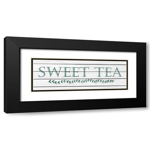 Sweet Tea Black Modern Wood Framed Art Print with Double Matting by Kimberly, Allen