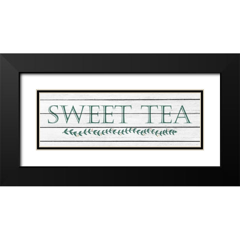 Sweet Tea Black Modern Wood Framed Art Print with Double Matting by Kimberly, Allen