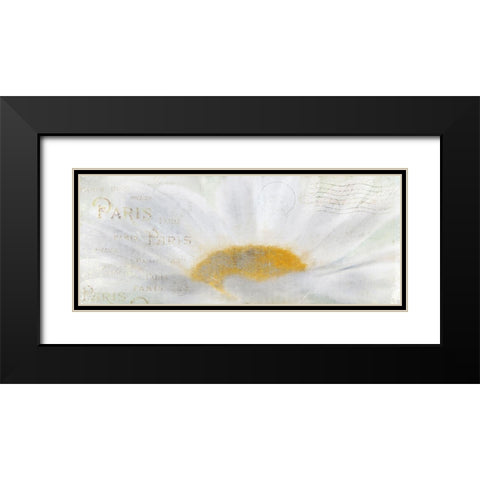 From Paris Black Modern Wood Framed Art Print with Double Matting by Kimberly, Allen