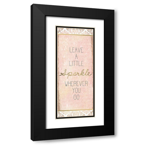 My First Love Panel Black Modern Wood Framed Art Print with Double Matting by Kimberly, Allen
