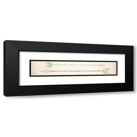 Pointing the Way Black Modern Wood Framed Art Print with Double Matting by Kimberly, Allen