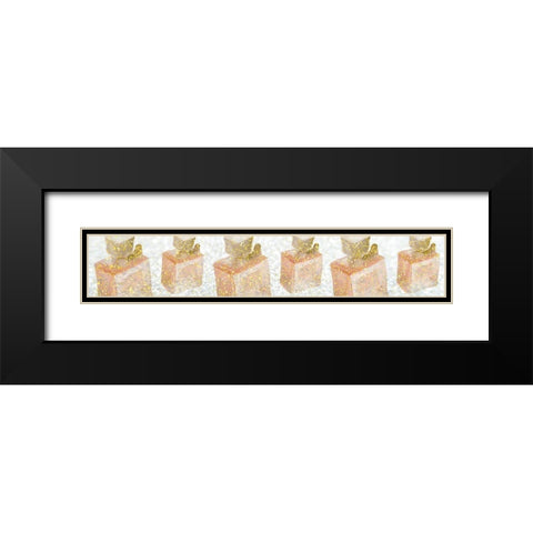 Sparkle Perfume Black Modern Wood Framed Art Print with Double Matting by Kimberly, Allen