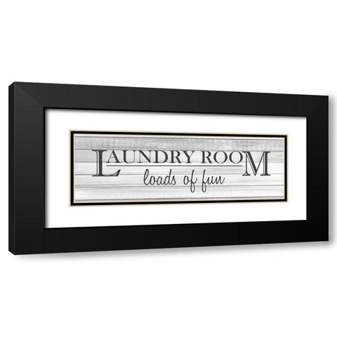 Loads of Fun Black Modern Wood Framed Art Print with Double Matting by Kimberly, Allen