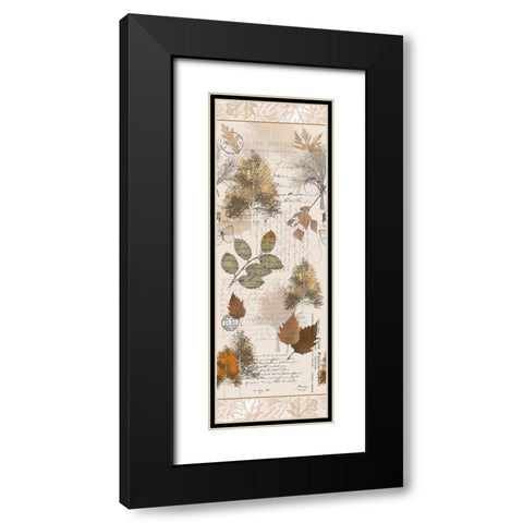 My Fall Panel Black Modern Wood Framed Art Print with Double Matting by Kimberly, Allen