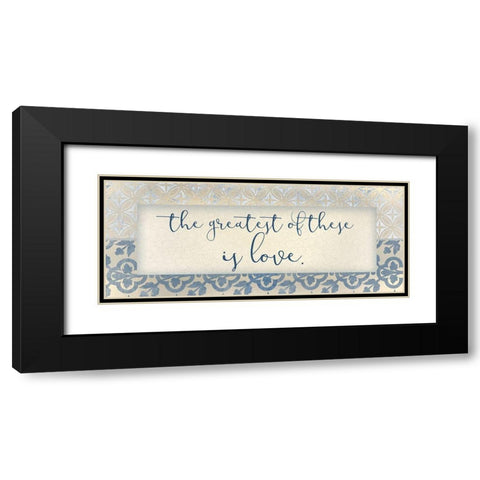 The Greatest 4 Black Modern Wood Framed Art Print with Double Matting by Kimberly, Allen
