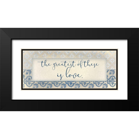 The Greatest 4 Black Modern Wood Framed Art Print with Double Matting by Kimberly, Allen
