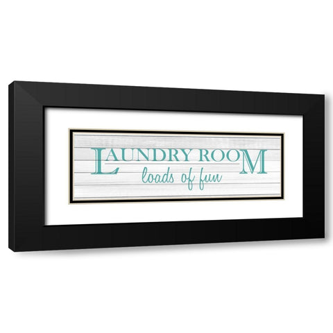 Loads of Fun v4 Black Modern Wood Framed Art Print with Double Matting by Kimberly, Allen