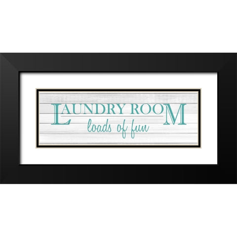 Loads of Fun v4 Black Modern Wood Framed Art Print with Double Matting by Kimberly, Allen