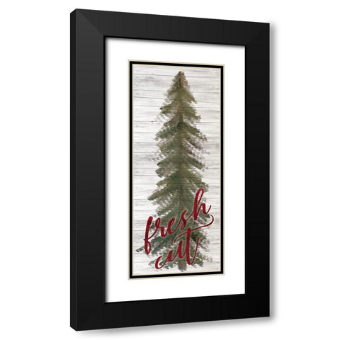 Farmhouse Christmas 9 Black Modern Wood Framed Art Print with Double Matting by Kimberly, Allen