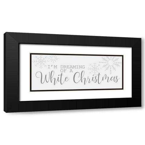 Im Dreaming Black Modern Wood Framed Art Print with Double Matting by Kimberly, Allen