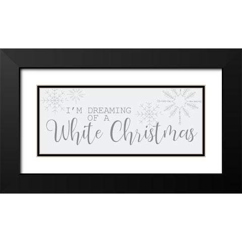Im Dreaming Black Modern Wood Framed Art Print with Double Matting by Kimberly, Allen