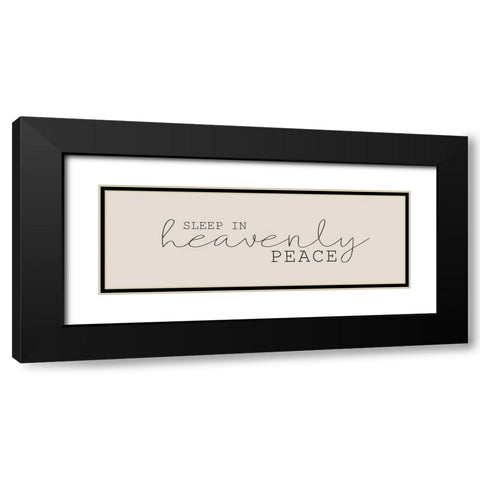 Heavenly Peace Black Modern Wood Framed Art Print with Double Matting by Kimberly, Allen