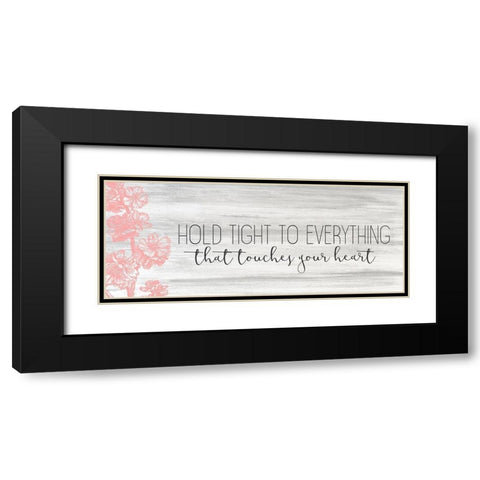 Hold Tight Black Modern Wood Framed Art Print with Double Matting by Kimberly, Allen