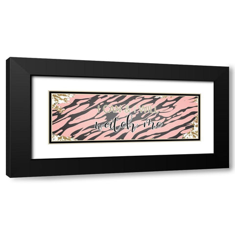 She Believed 2 Black Modern Wood Framed Art Print with Double Matting by Kimberly, Allen