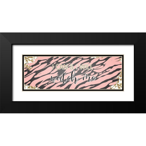 She Believed 2 Black Modern Wood Framed Art Print with Double Matting by Kimberly, Allen