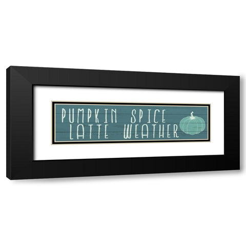 Latte Weather Black Modern Wood Framed Art Print with Double Matting by Kimberly, Allen
