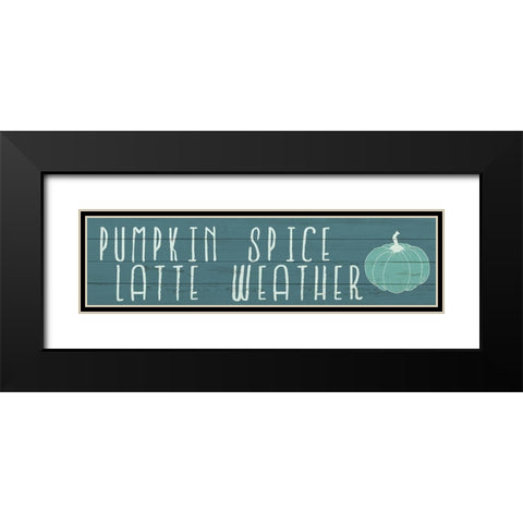 Latte Weather Black Modern Wood Framed Art Print with Double Matting by Kimberly, Allen