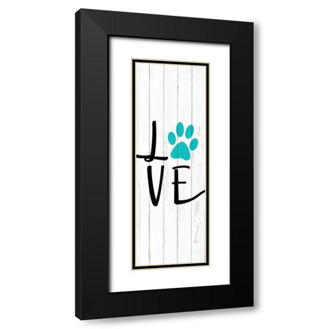 Must Love 2 Black Modern Wood Framed Art Print with Double Matting by Kimberly, Allen
