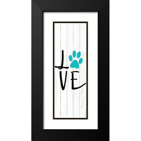Must Love 2 Black Modern Wood Framed Art Print with Double Matting by Kimberly, Allen
